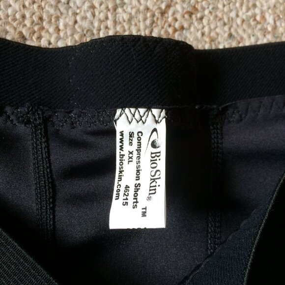 Bioskin compression stability shorts Black Size XXL - Picture 5 of 12